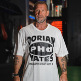 T-shirt Dorian PHd Yates Zwart & Wit