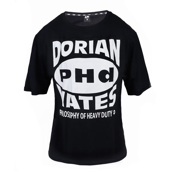 T-shirt Dorian PHd Yates Zwart