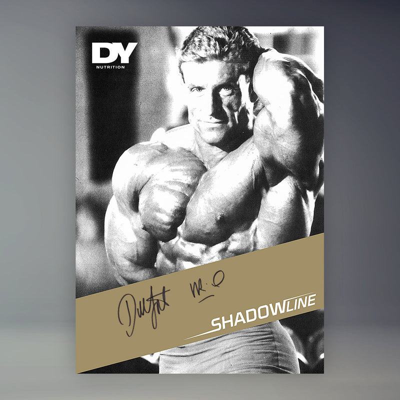 Dorian Yates-poster gesigneerd - A