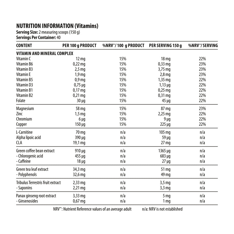 Metabolic Mass Gainer 6kg, Bag